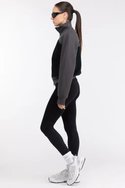 COLOUR BLOCK ZIP-UP JACKET