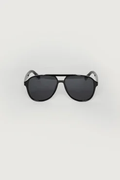COLOURED LENS AVIATOR SUNGLASSES
