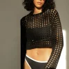 CONTRAST DETAIL BIKINI TOP
