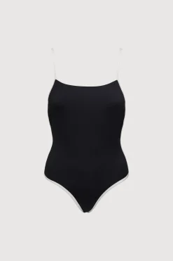 CONTRAST DETAIL ONE PIECE SWIMSUIT