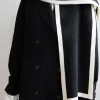 CONTRAST EDGE SCARF