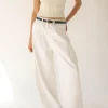 CONTRAST STITCH KNIT TANK