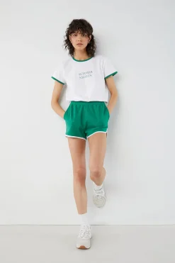 CONTRAST TRIM TEE