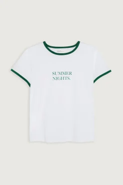 CONTRAST TRIM TEE