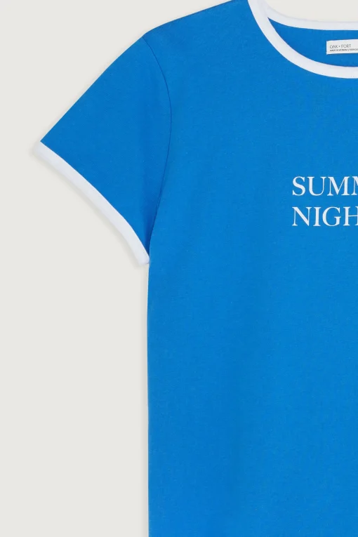 CONTRAST TRIM TEE