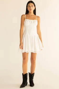 CORSET MINI DRESS