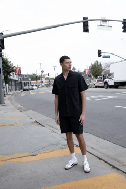 COTTON NYLON CARGO SHIRT