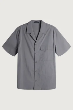 COTTON NYLON CARGO SHIRT