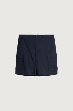 COTTON NYLON CARGO SHORT