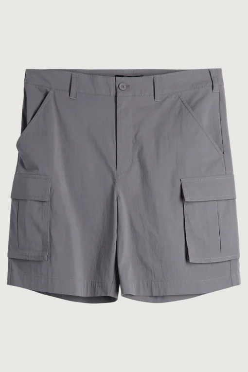 COTTON NYLON CARGO SHORT