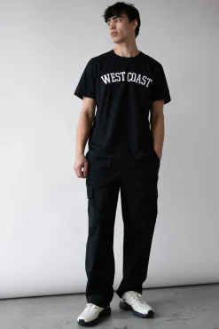 COTTON NYLON RELAXED FIT CARGO PANT