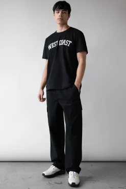 COTTON NYLON RELAXED FIT CARGO PANT