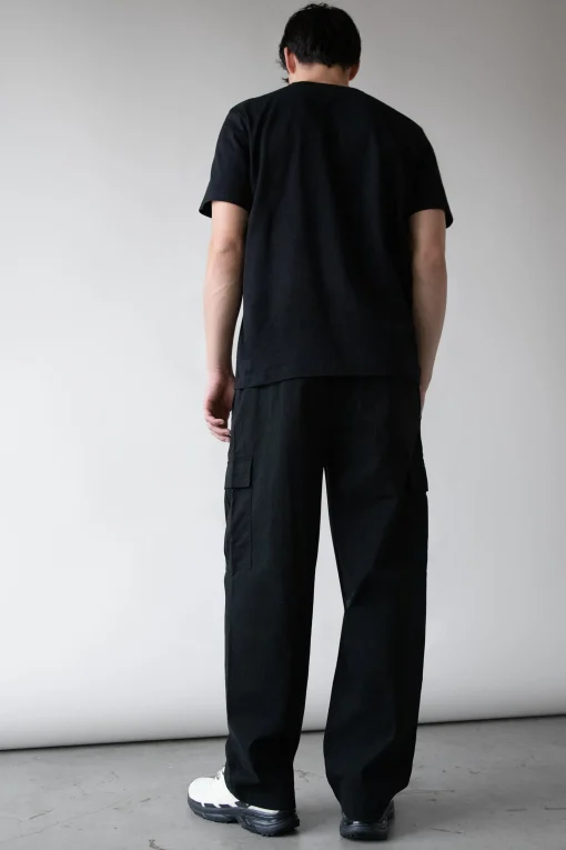 COTTON NYLON RELAXED FIT CARGO PANT