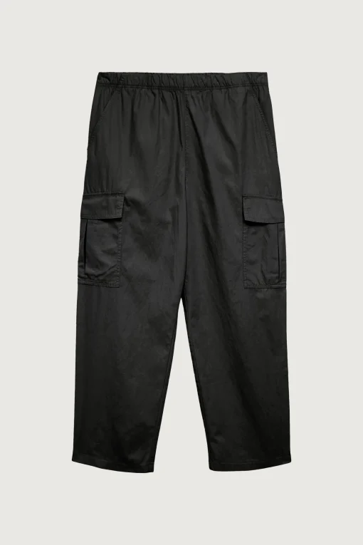COTTON NYLON RELAXED FIT CARGO PANT