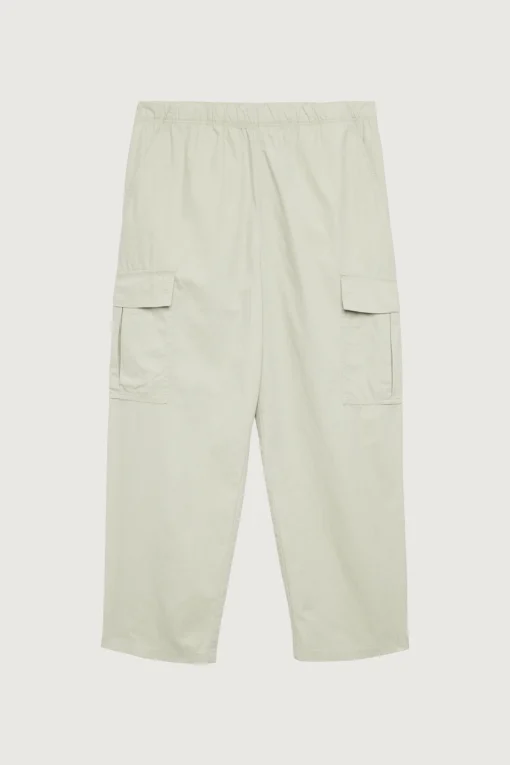 COTTON NYLON RELAXED FIT CARGO PANT