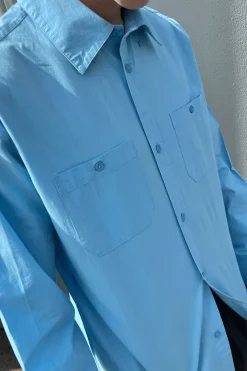 COTTON POPLIN SHIRT