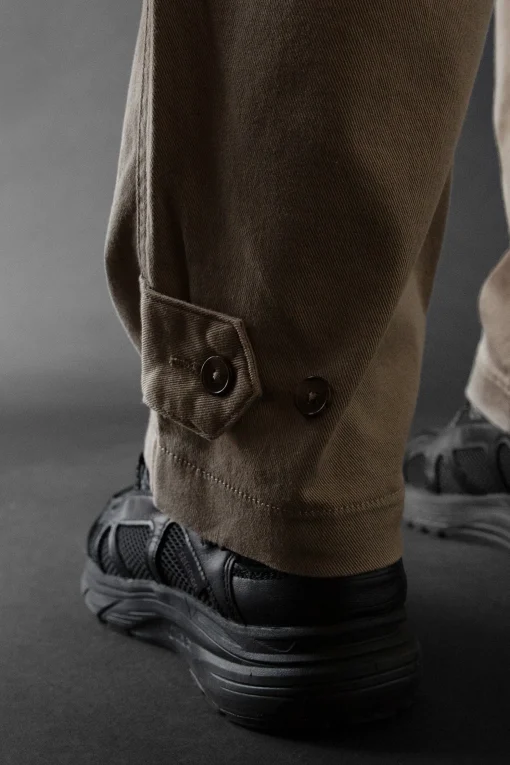 COTTON TWILL CARGO PANT