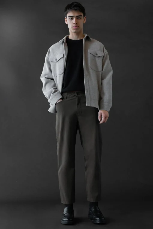 COTTON TWILL STRETCH CHINO PANT