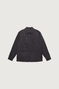 COTTON-TWILL BUTTON UP SHIRT