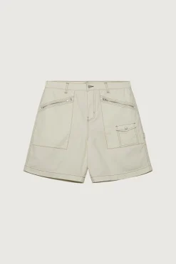 COTTON-TWILL CARGO SHORT