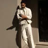 COTTON-TWILL STRAIGHT LEG CARGO PANT