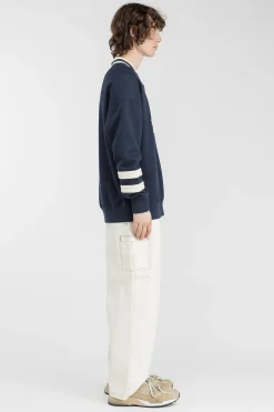 COTTON-TWILL STRAIGHT LEG CARGO PANT