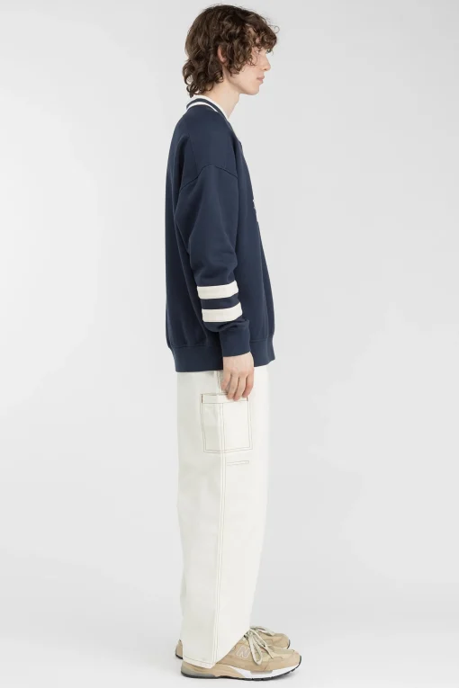 COTTON-TWILL STRAIGHT LEG CARGO PANT