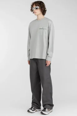 COTTON-TWILL STRAIGHT LEG CARGO PANT