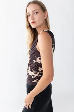 COWL NECK TANK TOP