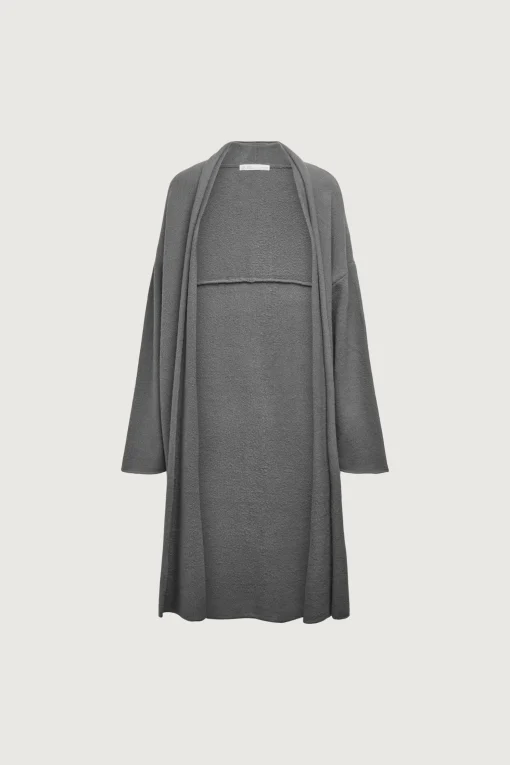 COZY LONG OPEN FRONT CARDIGAN