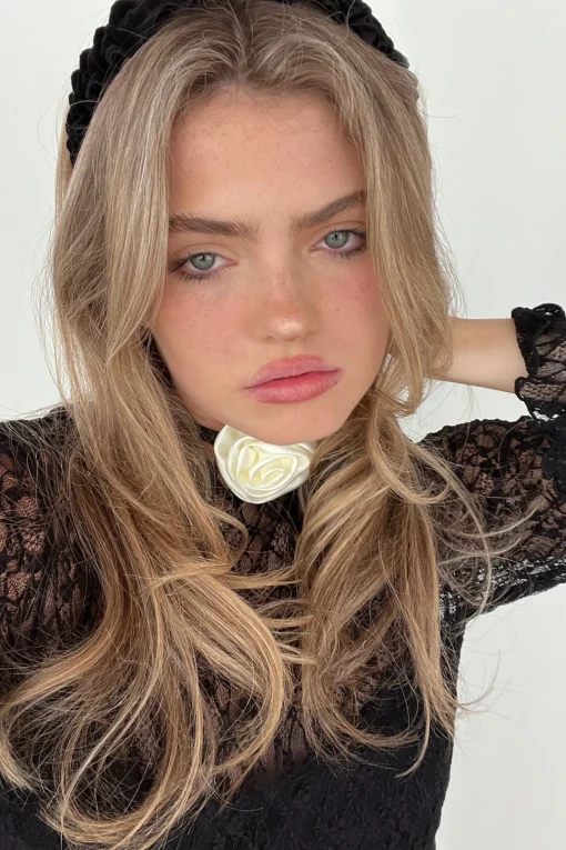 CRINKLE VELVET HEADBAND