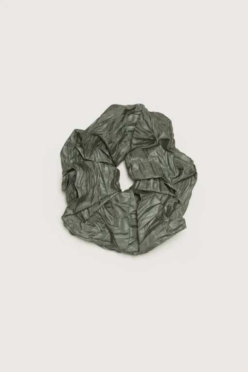 CRINKLED OVERSIZED HAIR SCRUNCHIE