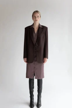 CRINKLED SHIRT DRESS