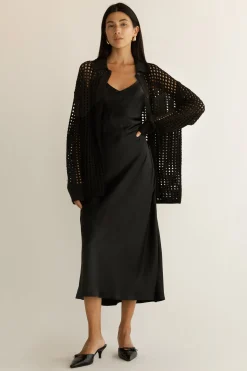 CROCHET COLLARED COVERUP