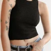 CROCHET KNIT TANK
