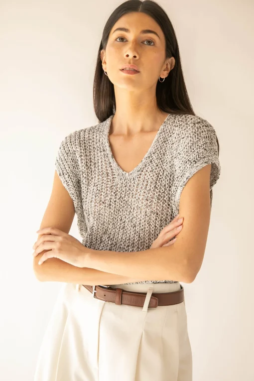 CROCHET SWEATER VEST