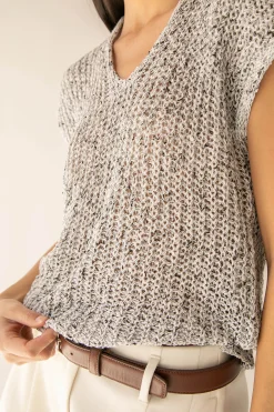CROCHET SWEATER VEST