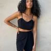 CROPPED BUSTIER TANK