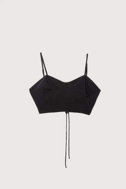 CROPPED BUSTIER TANK