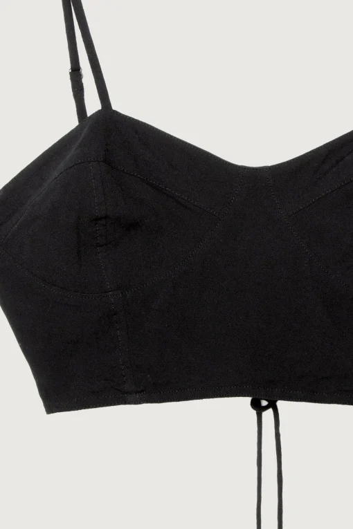 CROPPED BUSTIER TANK