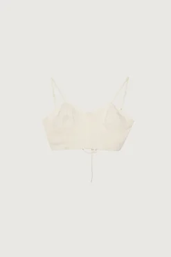 CROPPED BUSTIER TANK