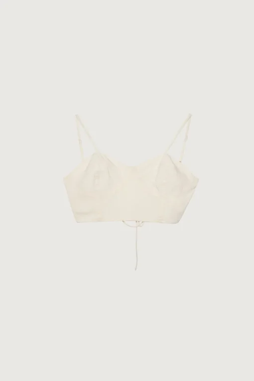 CROPPED BUSTIER TANK
