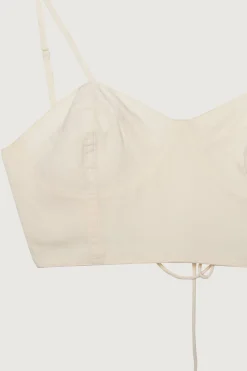 CROPPED BUSTIER TANK