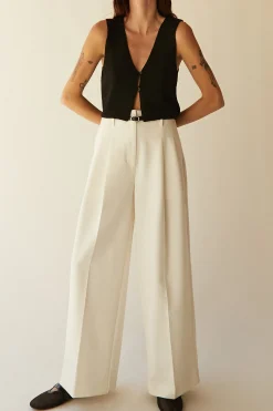 CROPPED OPEN FRONT KNIT TANK