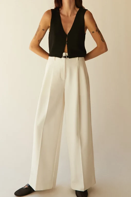 CROPPED OPEN FRONT KNIT TANK