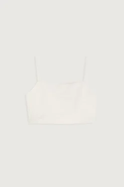 CROPPED PONTE KNIT TANK