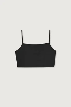 CROPPED PONTE KNIT TANK
