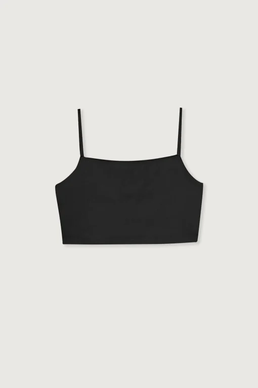 CROPPED PONTE KNIT TANK