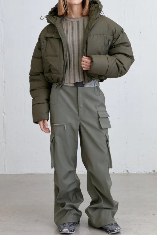 CROPPED PUFFER JACKET