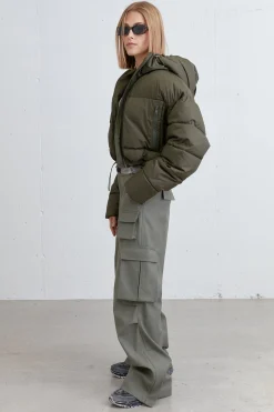 CROPPED PUFFER JACKET